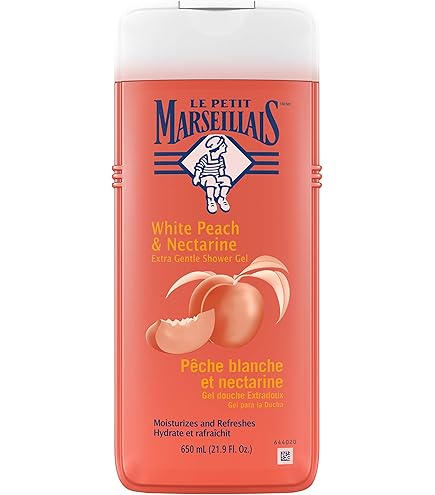Amazon.com : Le Petit Marseillais Gel douche Extra Doux Pêche